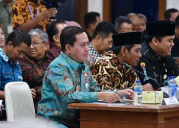 Wakil Bupati Pekalongan, Sukirman, saat menghadiri Rakor Percepatan Program FLPP di Gedung Gradhika Bhakti Praja, Semarang, Kamis, 25 September 2025. (Prokopim Kabupaten Pekalongan/Lingkarjateng.id)