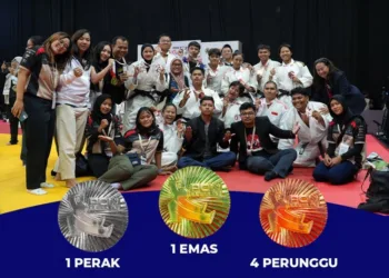 Atlet Judo Jawa Tengah di PON Bela Diri 2025. (Instagram Konijateng/Lingkarjateng.id)