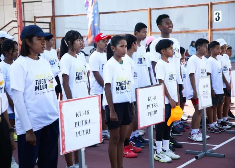 Atlet Kejurnas Tenis Piala Tugu Muda 2025