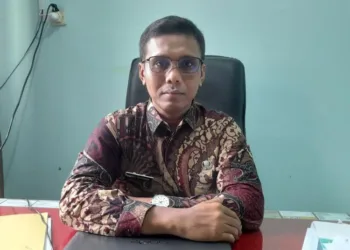 Kepala Bidang Pengelolaan Persampahan, Limbah B3, dan Pertamanan DLH Kabupaten Kendal Luqni Kaharudin. (Anik Kustiani/Lingkarjateng.id)