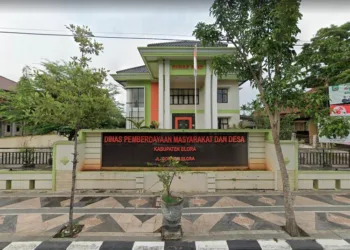 Kantor Dinas Pembedayaan Masyarakat dan Desa (PMD) Kabupaten Blora. (Lingkarjateng.id)