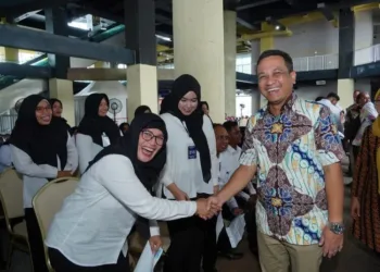 NIP Terbit, 2.361 Honorer Pemkot Pekalongan Segera Terima SK PPPK Paruh Waktu 31 Wali Kota Pekalongan, HA Afzan Arslan Djunaid, saat menghadiri kegiatan Pegawai Pemerintah dengan Perjanjian Kerja (PPPK) di lingkungan Pemerintah Kota Pekalongan beberapa waktu lalu. (Fahri Akbar/Lingkarjateng.id)