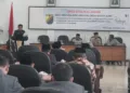 DPRD Pekalongan Bahas Raperda Penyertaan Modal Hadapi Penyusutan APBD 2026 28 Suasana rapat paripurna DPRD Kota Pekalongan dengan agenda pengantar Wali Kota atas dua raperda, di ruang rapat paripurna DPRD setempat, Senin, 20 Oktober 2025. (Fahri Akbar/Lingkarjateng.id)