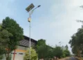 Ilustrasi: Lampu penerangan jalan umum (LPJU). (Antara/Lingkarjateng.id)