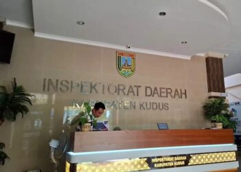 Inspektorat Kudus Temukan Dugaan Pungli TKGS Guru Madin 28 Kantor Inspektorat Kudus. (Lingkarjateng.id)