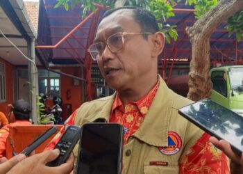 Kasi Pusdalops BPBD Kabupaten Kendal, Iwan Sulistyo. (Anik Kustiani/Lingkarjateng.id)