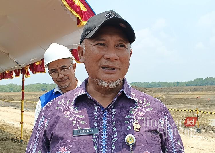 Kepala Dinas Pekerjaan Umum Sumber Daya Air dan Penataan Ruang (Pusdataru) Jawa Tengah, Henggar Budi Anggoro. (Eko Wicaksono/Lingkarjateng.id)
