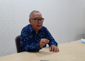 Ketua Apindo Jateng, Frans Kongi. (Humas Pemprov Jateng/Lingkarjateng.id)