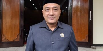 Sungai Panjang Makin Dangkal, DPRD Desak Pemkab Semarang Upayakan Normalisasi 10 Ketua DPRD Kabupaten Semarang, Bondan Marutohening. (Hesty Imaniar/Lingkarjateng.id)
