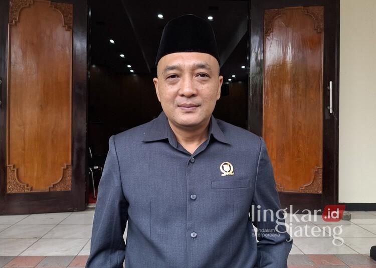 Ketua DPRD Kabupaten Semarang, Bondan Marutohening. (Hesty Imaniar/Lingkarjateng.id)