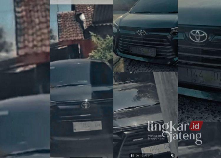 Heboh 3 Mobil di Rembang Diduga Pakai Pelat Nomor Sama, Ini Kata Polres 25 Tangkapan layar video rekaman tiga mobil yang diduga menggunakan pelat nomor sama di Kabupaten Rembang. (Lingkarjateng.id)