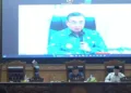 Sidang paripurna penyampaian hasil Pansus Hak Angket, Jumat, 31 Oktober 2025. (Lingkar Network)