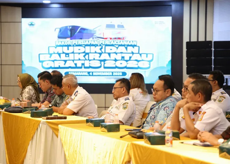 Rakor program mudik gratis 2026 Pemprov Jateng