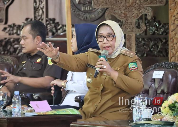 Wabup Blora Kutuk Keras Tambang Ilegal, Warga Diminta Laporkan Temuan 25 Wakil Bupati Blora Sri Setyorini. (Humas Pemkab Blora/Lingkarjateng.id)
