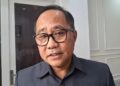 Wakil Wali Kota Semarang, Iswar Aminuddin, saat diwawancarai awak media usai rapat paripurna bersama DPRD setempat, Rabu, 26 November 2025. (Syahril Muadz/Lingkarjateng.id)