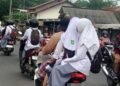 Rekaman kamera ETLE di salah satu titik rawan pelanggaran di Pekalongan menangkap pengendara yang melanggar aturan selama Operasi Zebra Candi 2025. (Polres Pekalongan/Lingkarjateng.id)
