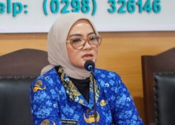 Ketua Satgas MBG Kota Salatiga Nina Agustin. (Dok.Prokompim Setda Salatiga/Lingkarjateng.id)