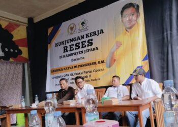 Anggota DPR RI Komisi VII, Andhika Satya W. Pangarso, melaksanakan kunjungan kerja Reses Bersama di Desa Tempur, Kecamatan Keling, Kabupaten Jepara, pada Selasa, 23 Desember 2025. (Lingkarjateng.id)