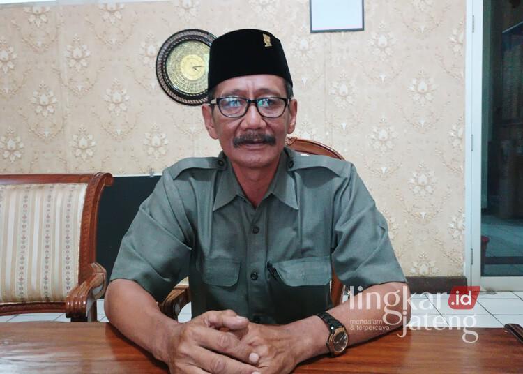 DPRD Dorong Program Jepara Menanam Jangkau Lingkungan Sekolah untuk Edukasi 25 Anggota Komisi D DPRD Kabupaten Jepara, Sutrisno. (Tomi Budianto/Lingkarjateng.id)