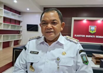 Bupati Semarang, Ngesti Nugraha. (Hesty Imaniar/Lingkarjateng.id)