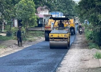 Jelang Akhir 2025, Perbaikan Jalan di Pati Terealisasi 90 Persen 39 Perbaikan Ruas Jalan Giling-Jrahi, Kecamatan Gunungwukal, Kabupaten Pati pada Desember 2025. (Lingkarnews Network)
