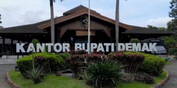 Kantor Bupati Demak. (M. Burhanuddin Aslam/Lingkarjateng.id)