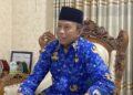 Kepala Kantor Kementerian Agama Kabupaten Kudus, Shony Wardana, saat ditemui di kantornya, Senin, 1 Desember 2025. (Mohammad Fahtur Rohman/Lingkarjateng.id)