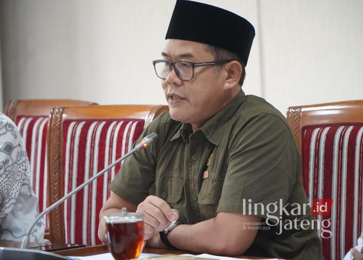 Jepara Raih Genting Award 2025, Ketua DPRD Dorong Pemkab Semakin Agresif Tekan Stunting 25 Ketua DPRD Jepara, Agus Sutisna. (Tomi Budianto/Lingkarjateng.id)