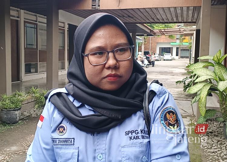 Korwil SPPG Blora Ungkap Nasib Dapur MBG Karangjati 1 Pasca Keracunan Massal 25 Korwil SPPG Blora, Artika Diannita. (Eko Wicaksono/Lingkarjateng.id)