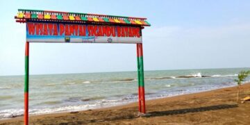 Kawasan wisata Pantai Sigandu di Kabupaten Batang. (Humas Pemkab Batang/Lingkarjateng.id)