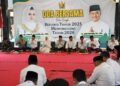 Suasana doa bersama menyambut tahun baru 2026 di Pendopo Bupati Pekalongan, Rabu, 31 Desember 2025. (Fahri Akbar/Lingkarjateng.id)