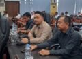 Anggota DPRD Kendal dari Fraksi Gerindra, Rizky Aritonang, saat interupsi dalam rapat paripurna, Rabu, 24 Desember 2025. (Anik Kustiani/Lingkarjateng.id)
