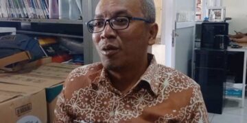 Sekretaris Paguyuban Kepala Desa Hamong Projo Kabupaten Semarang, Siswanto. (Hesty Imaniar/Lingkarjateng.id)