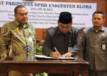 Sepanjang Tahun 2025, Pemkab dan DPRD Blora Baru Sepakati 2 Raperda