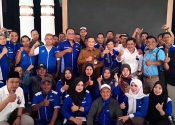 Bupati Pati, Sudewo, usai audiensi bersama pengusaha dan serikat pekerja tentang penetapan upah minimum pada Senin, 22 Desember 2025.  (Lingkarnews Network)