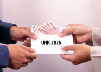 ILUSTRASI: Serah terima uang. (Canva)