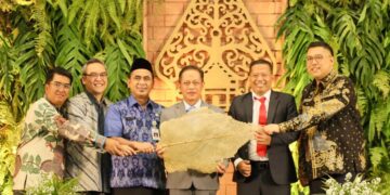 Pemprov Jateng Akan Kaji Ulang Seluruh Aktivitas Tambang, Termasuk di Gunung Slamet 16 Wakil Gubernur Jawa Tengah, Taj Yasin, saat menghadiri acara UI Greenmetric 2025 Announcement and Awarding di Muladi Dome, Kampus Undip Semarang, Selasa, 16 Desember 2025. (Humas Pemprov Jateng/Lingkarjateng.id)