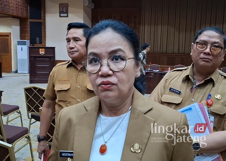 Wali Kota Semarang, Agustina Wilujeng Pramestuti. (Syahril Muadz/Lingkarjateng.id)