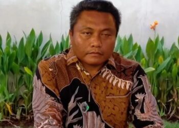 Pemilik tambang galian C PT Rahayu Utomo Jaya, Didik Setyo Utomo. (Lingkarnews Network)