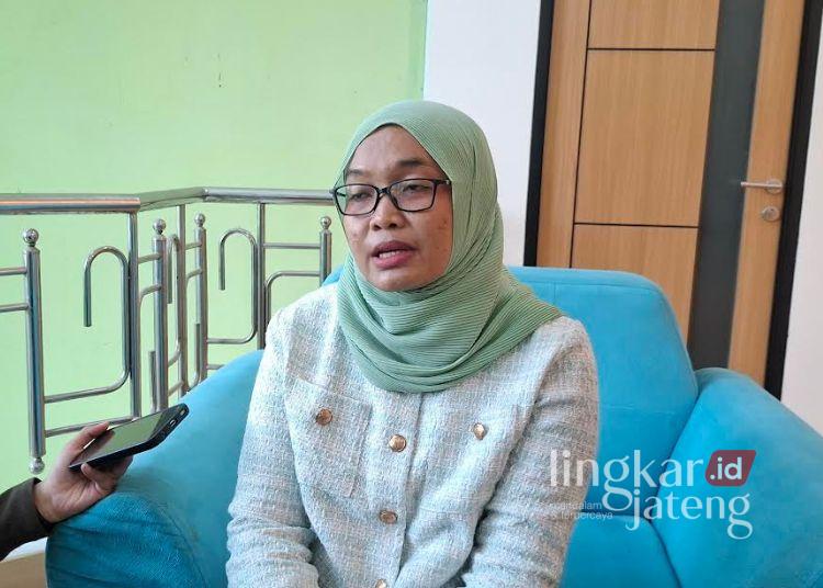 Meningkat, Kekerasan Seksual di Jateng 2025 Capai 177 Kasus 25 Kepala Operasional LRC-KJHAM, Nihayatul Mukarom. (Rizky Syahrul/Lingkarjateng.id)