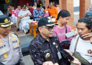 Wakil Bupati Pati Risma Ardhi Chandra memberikan keterangan terkait alasan tidak adanya perayaan malam tahun baru 2026. (Humas Pemkab Pati/Lingkarjateng.id)