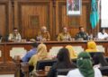 Kolaborasi Lintas Sektor Diperkuat, Salatiga Kejar Target Ending AIDS 2030 27 Wakil Wali Kota Salatiga Nina Agustin saat menghadiri Workshop Anggota Komisi Penanggulangan AIDS (KPA) di Ruang Nusantara Gedung DPRD Kota Salatiga, Senin, 8 Desember 2025. (Dok.Prokompim Setda Salatiga/Lingkarjateng.id)