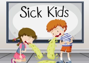 ILUSTRASI: Anak-anak mengalami gejala keracunan makanan. (Freepik)