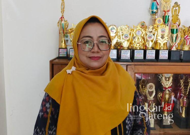 Banyak Warga Blora Tidak Sekolah Ikut Paket Kesetaraan, Pekerja Seni Mendominasi 25 Kepala Sanggar Kegiatan Belajar (SKB) Kabupaten Blora, Jumini. (Eko Wicaksono/Lingkarjateng.id)