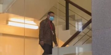 Bupati Pati Sudewo saat memenuhi panggilan KPK di Gedung Merah Putih, Jakarta, Agustus 2025 lalu. (Antara/Lingkarjateng.id)