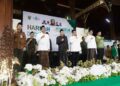 Sejumlah tokoh menghadiri Haul Gus Dur dan Harlah NU di Pendopo Kabupaten Jepara, Selasa, 6 Januari 2026. (Tomi Budianto/Lingkarjateng.id)