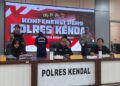 Kasus Pencurian Dominasi Tindak Pidana di Kendal Selama 2025 26 Konferensi pers Polres Kendal. (Humas Polres Kendal/Lingkarjateng.id)