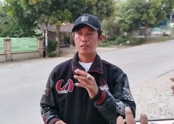 Ketua PWI Blora, Heri Purnomo. (Eko Wicaksono/Lingkarjateng.id)