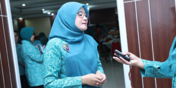 Ketua TP PKK Provinsi Jawa Tengah, Nawal Arafah Yasin. (Humas Pemprov Jateng/Lingkarjateng.id)