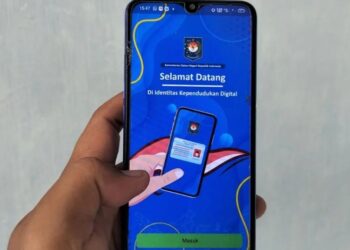 Aplikasi Identitas Kependudukan Digital. (Antara/Lingkar.news)
